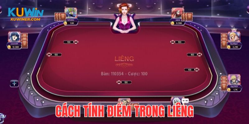 Điểm trong liêng tính theo giá trị của các liên kết