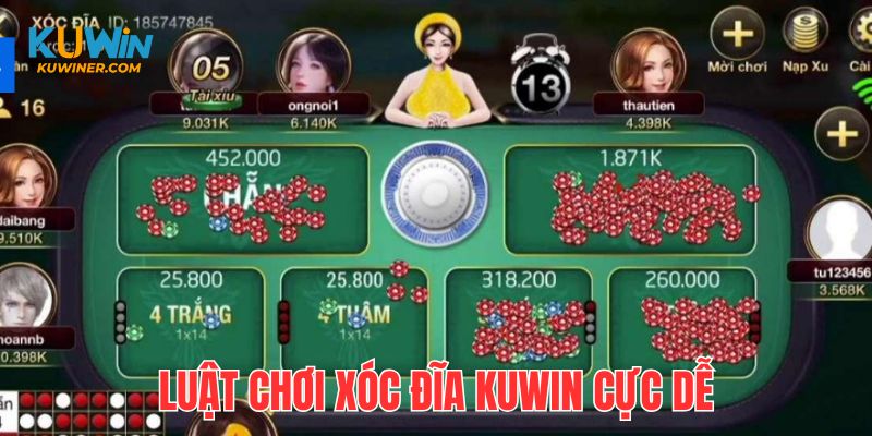 Game được chơi với bộ đạo cụ dân gian quen thuộc 